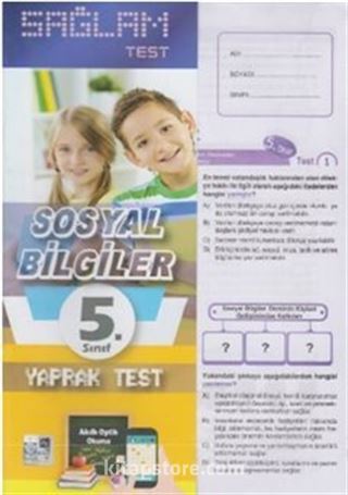 5. Sınıf Sosyal Bilgiler Sağlam Yaprak Test