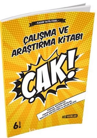 6. Sınıf Çalışma ve Araştırma Kitabı (Kasım Tatili Özel)