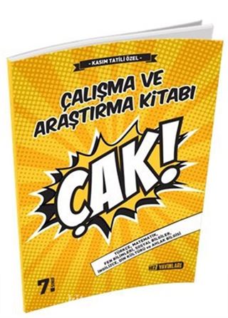 7. Sınıf Çalışma ve Araştırma Kitabı (Kasım Tatili Özel)