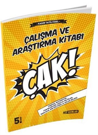 5. Sınıf Çalışma ve Araştırma Kitabı (Kasım Tatili Özel)