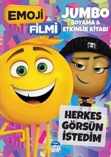 Emoji Filmi Jumbo Boyama - Etkinlik Kitabı