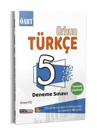 2021 ÖABT Orhun Türkçe Tamamı Çözümlü 5 Deneme Sınavı