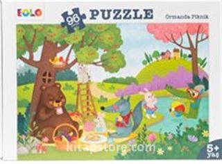 Ormanda Piknik 96 Parça Puzzle