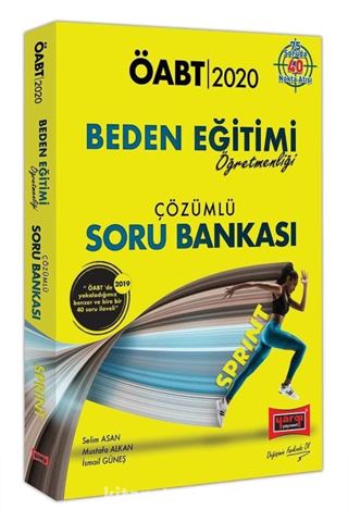 2020 ÖABT Sprint Beden Eğitimi Öğretmenliği Çözümlü Soru Bankası