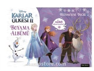 Disney Karlar Ülkesi 2 / Boyama Albümü Bilinmeyene Doğru