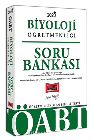 2020 ÖABT Biyoloji Öğretmenliği Soru Bankası