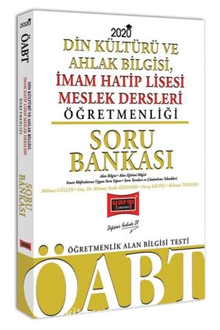 2020 ÖABT Din Kültürü ve Ahlak Bilgisi, İmam Hatip Lisesi Meslek Dersleri Öğretmenliği Soru Bankası