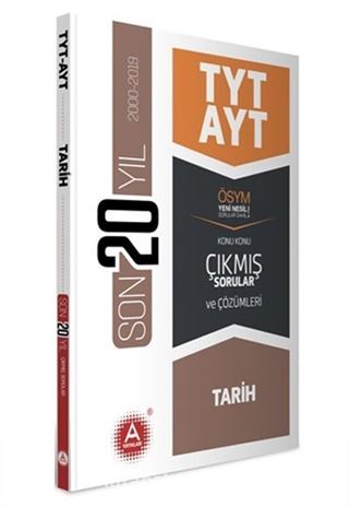 TYT-AYT Tarih Son 20 Yıl Konu Konu Çıkmış Sorular