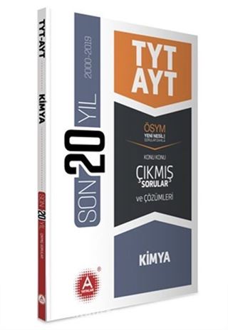 TYT-AYT Kimya Son 20 Yıl Konu Konu Çıkmış Sorular