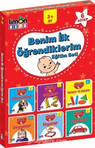 Benim İlk Öğrendiklerim Eğitim Seti (6 Kitap)