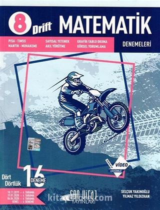 8. Sınıf Matematik 16'lı Deneme Drift Serisi