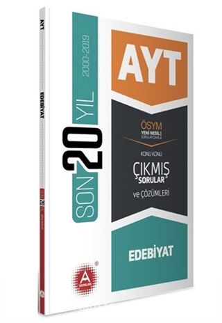 AYT Edebiyat Son 20 Yıl Konu Konu Çıkmış Sorular