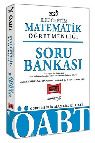 2020 ÖABT İlköğretim Matematik Öğretmenliği Soru Bankası