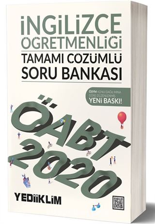 2020 KPSS ÖABT İngilizce Öğretmenliği Tamamı Çözümlü Soru Bankası