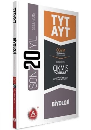 TYT AYT Biyoloji Son 20 Yıl Konu Konu Çıkmış Sorular