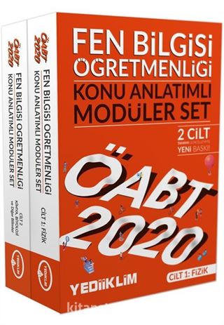 2020 KPSS ÖABT Fen Bilgisi Öğretmenliği Konu Anlatımlı Modüler Set