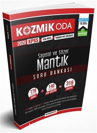 2020 KPSS Sayısal ve Sözel Mantık Soru Bankası