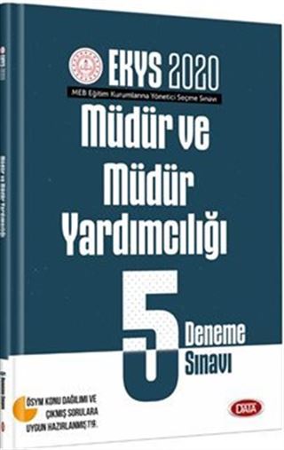 2020 MEB EKYS Müdür Ve Müdür Yardımcılığı Fasikül 5 Deneme Sınavı