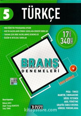 5. Sınıf Türkçe Branş Denemeleri