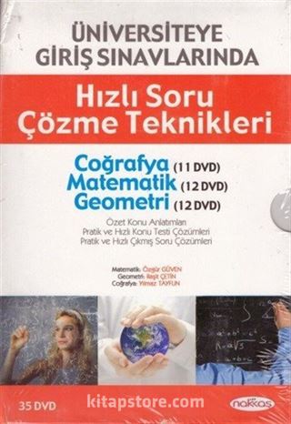 Üniversiteye Giriş Sınavlarında Hızlı Soru Çözme Teknikleri (35 Dvd)