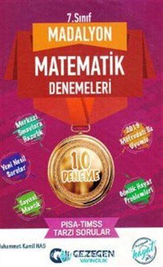 7. Sınıf Madalyon Matematik 10 Deneme