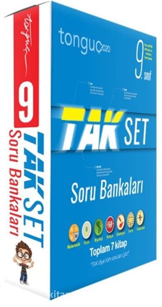 9. Sınıf TAK Soru Bankaları Set (7 Kitap)