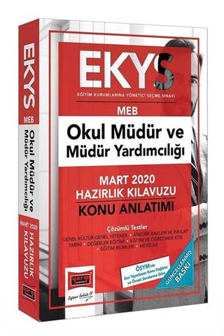 2020 EKYS MEB Okul Müdür ve Müdür Yardımcılığı Konu Anlatımlı Hazırlık Kılavuzu