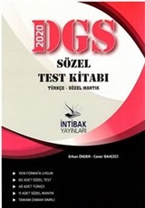 2020 DGS Sözel Test Kitabı Türkçe- Sözel Mantık