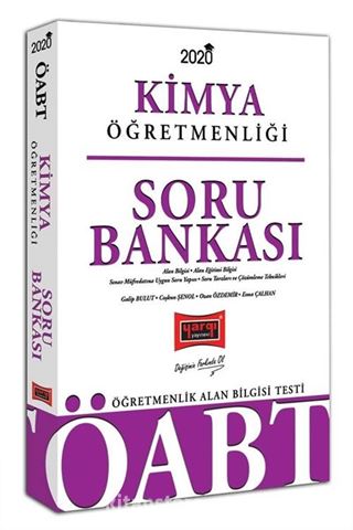 2020 ÖABT Kimya Öğretmenliği Soru Bankası