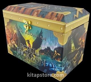 Percy Jackson 10. Yıl Özel Seti (5 Kitap+Melez Kampı Haritası+Karnesi)