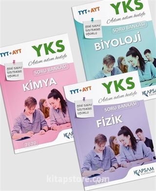 YKS TYT-AYT Fen Bilimleri Soru Bankaları Seti (3 Kitap)