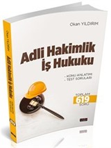 2020 Adli Hakimlik İş Hukuku Konu Anlatımı