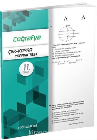 11. Sınıf Coğrafya Yaprak Test