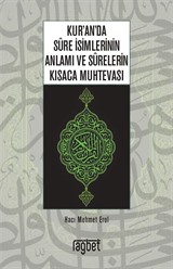 Kur'an'da Sure İsimlerinin Anlamı ve Surelerin Kısaca Muhtevası