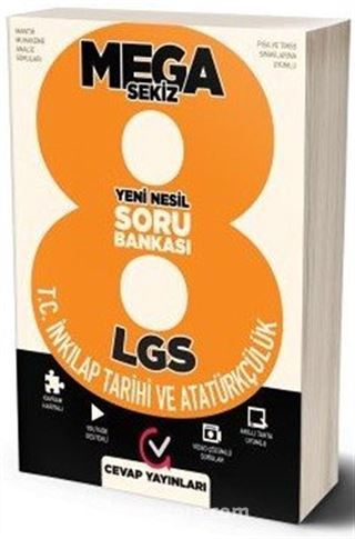 8. Sınıf LGS Mega T. C. İnkılap Tarihi ve Atatürkçülük Soru Bankası