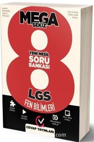 8. Sınıf LGS Mega Fen Bilimleri Soru Bankası