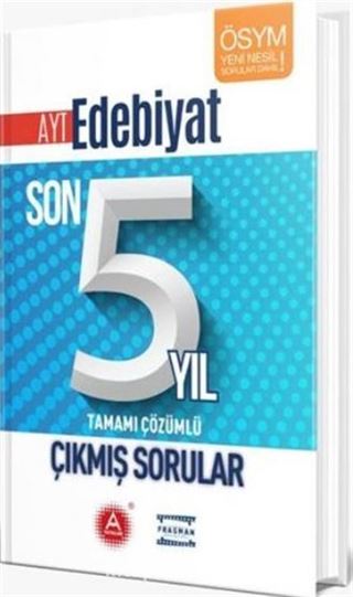 AYT Edebiyat Son 5 Yıl Tamamı Çözümlü Çıkmış Sorular