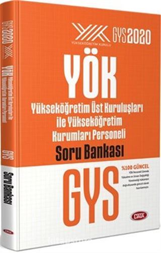 2020 Yükseköğretim Üst Kuruluşları İle Yükseköğretim Kurumları Personeli Soru Bankası