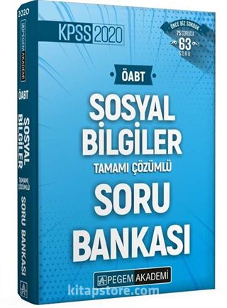 2020 KPSS ÖABT Sosyal Bilgiler Tamamı Çözümlü Soru Bankası