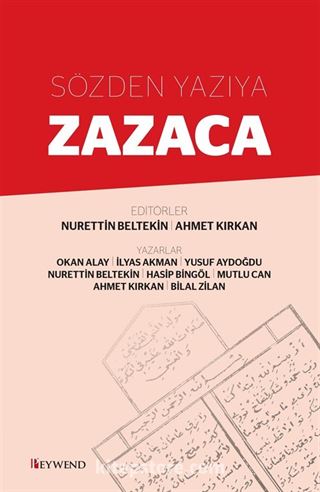 Sözden Yazıya Zazaca