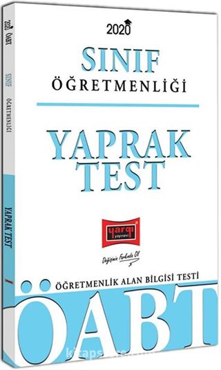 2020 ÖABT Sınıf Öğretmenliği Yaprak Test