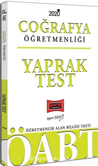 2020 ÖABT Coğrafya Öğretmenliği Yaprak Test