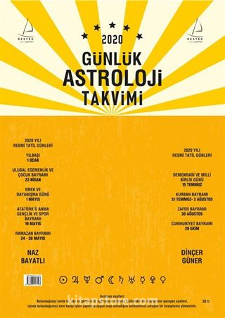 2020 Günlük Astroloji Takvimi