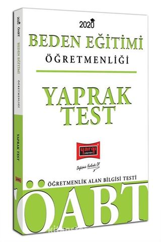 2020 ÖABT Beden Eğitimi Öğretmenliği Yaprak Test