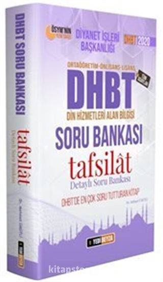 2020 DHBT Tafsilat Serisi Tüm Adaylar Soru Bankası