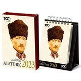 Atatürk 365 Gün 2023 Masa Takvimi