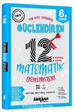 6. Sınıf Güçlendiren Matematik 12 Deneme Sınavı