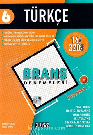 6. Sınıf Türkçe Branş Denemeleri