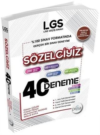 8. Sınıg LGS Sözelciyiz Pissa 40 Deneme