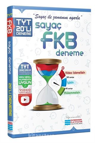 TYT Fizik Kimya Biyoloji FKB Video Çözümlü 20'li Deneme